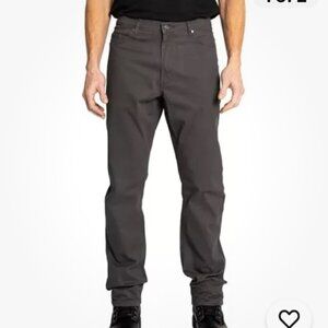 NWT Full Blue 5 Pocket Gray Twill Pants Reg Fit Stretch 44 x 32